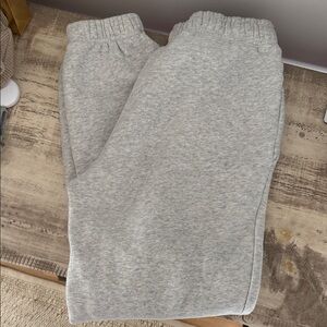 Abercrombie grey joggers small